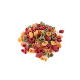 Zöldséges csíkos kosárka